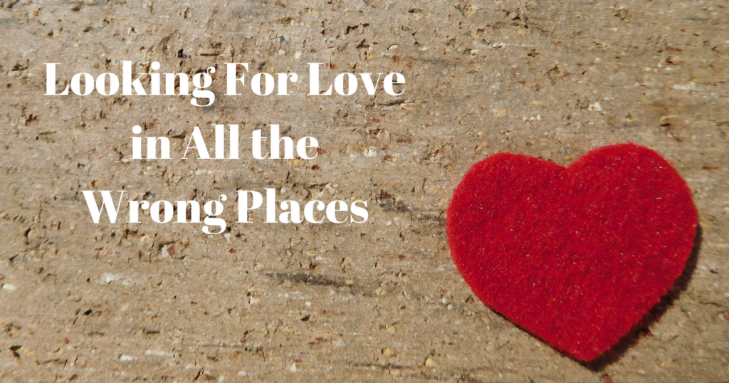 Looking for love in all the wrong places christian minimalism